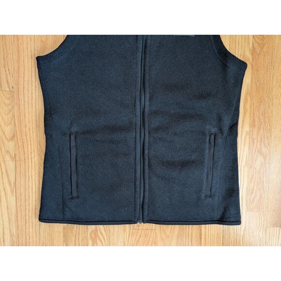 NWT Patagonia Black Vest Women MEDIUM Better Sweater Fleece Full Zip 25887 - Picture 2 of 9